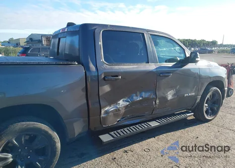 2021 Ram 1500 Big Horn 4X4 5'7 Box from USA, damaged, VIN 1C6SRFFT4MN772598